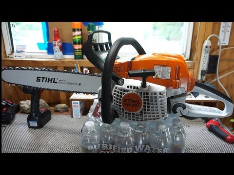 Stihl MS291 chainsaw.  Overview, field test, is it worth buying?