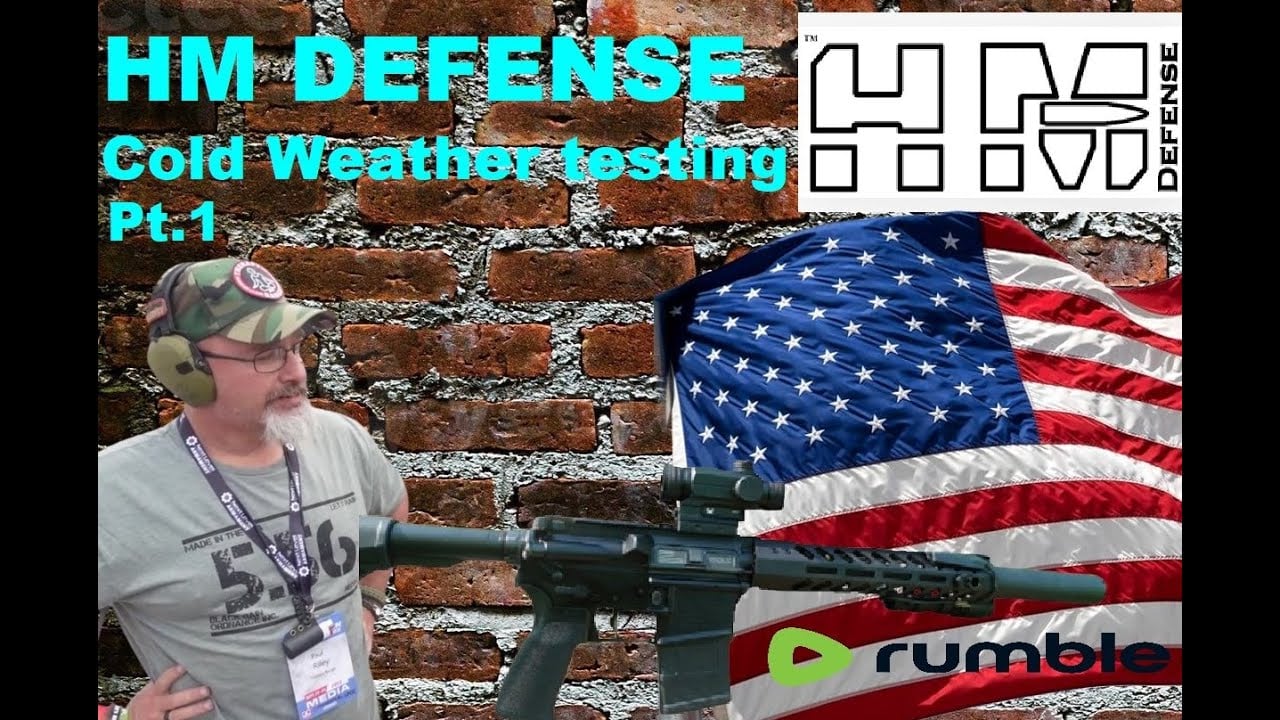 HM Defense AR15 Cold weather testing