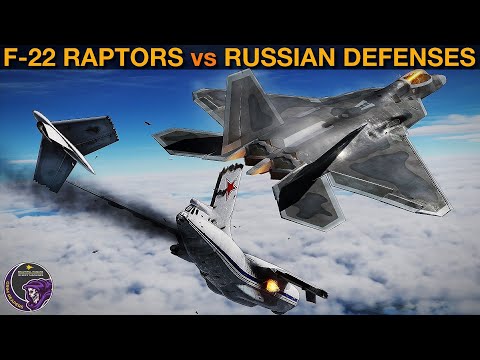 Could F-22 Raptors REALLY Infiltrate To The Russian Presidential Jet? (WarGames 14) | DCS