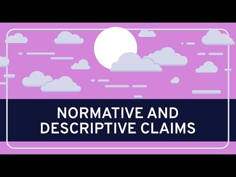 CRITICAL THINKING - Fundamentals: Normative and Descriptive Claims [HD]