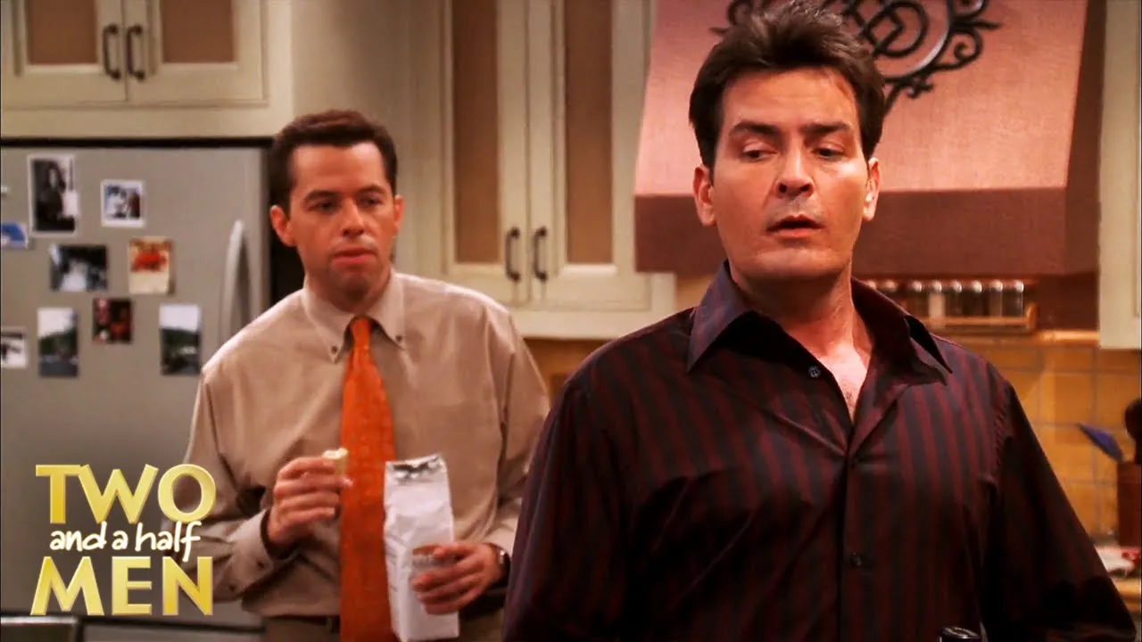 Charlie Framed Alan For Theft? | Two and a Half Men