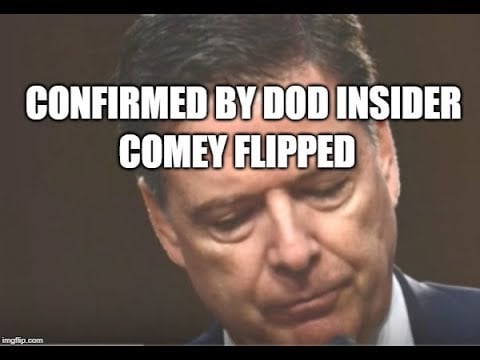 Comey Flipped - Confirmed by DOD Insider! GITMO or Prison Awaits!