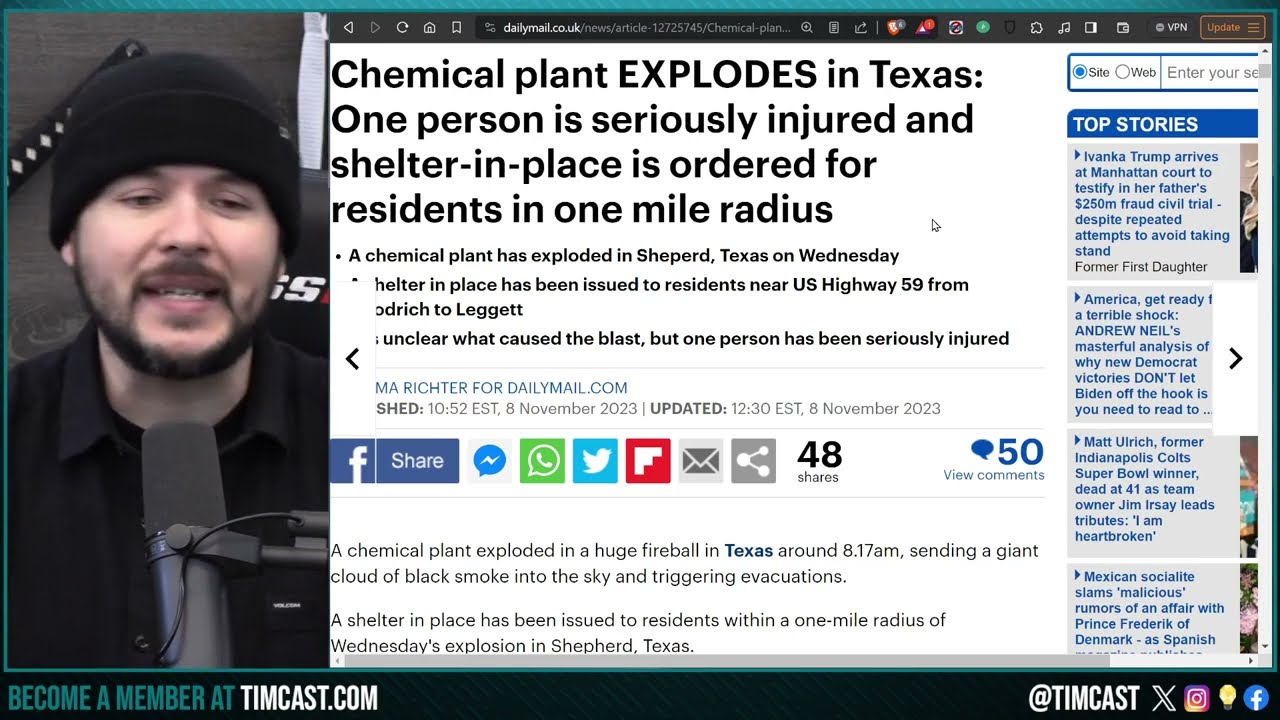 Texas Chemical Plant EXPLODES, Payroll GLITCH & Banking COLLPASE Spark FEAR Of Cyber Attack