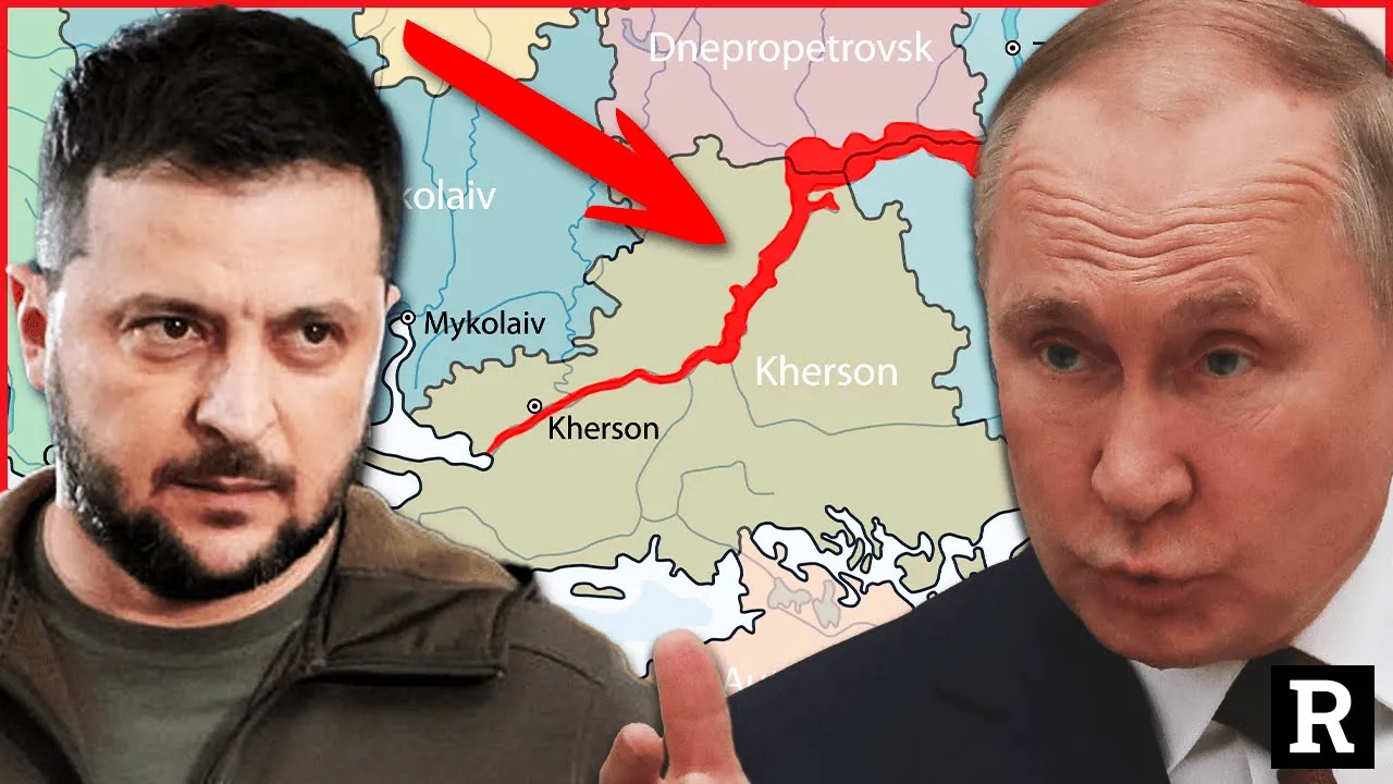 Russia foils a terrorist attack in Kherson as Putin withdraws troops | Redacted with Clayton Morris