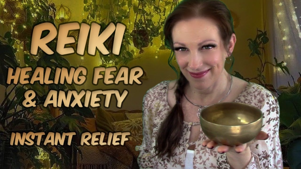 Reiki Healing Fear & Anxiety✋💚🤚Release Stress & Worry😉Uplifting Support & Care