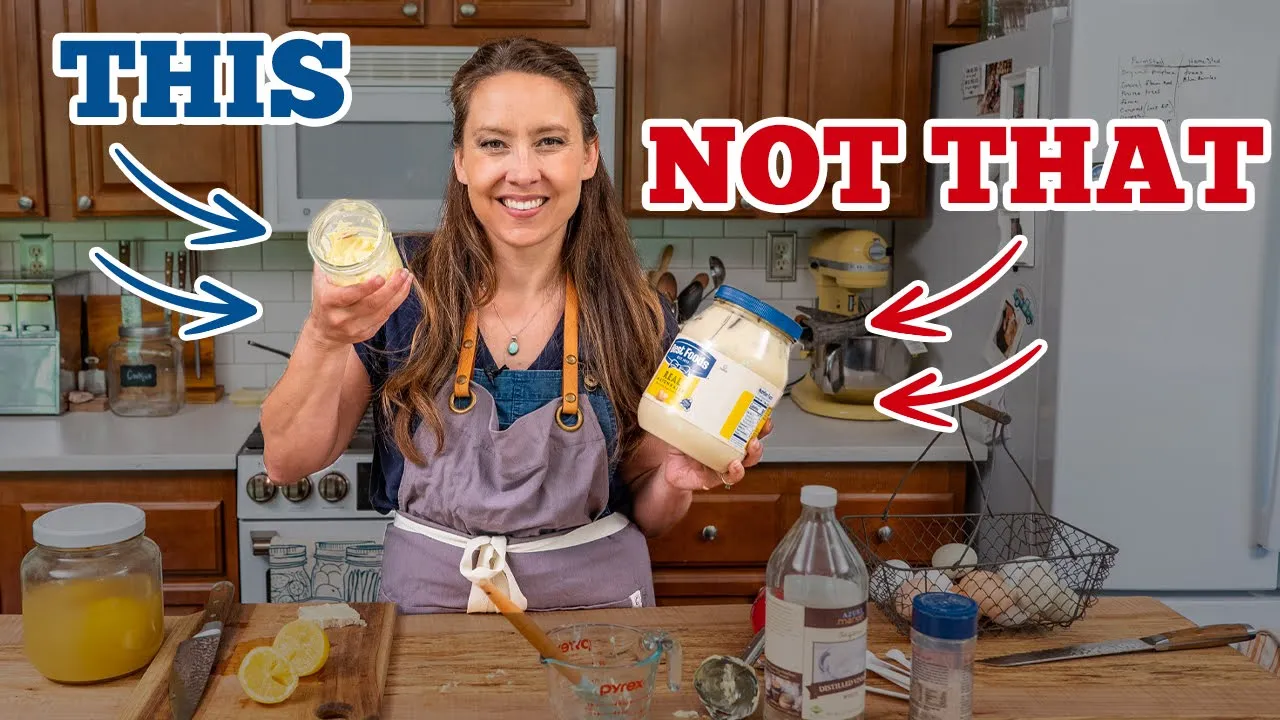 Do THIS for No Fail Easy Homemade Mayonnaise in TWO Minutes or Less!