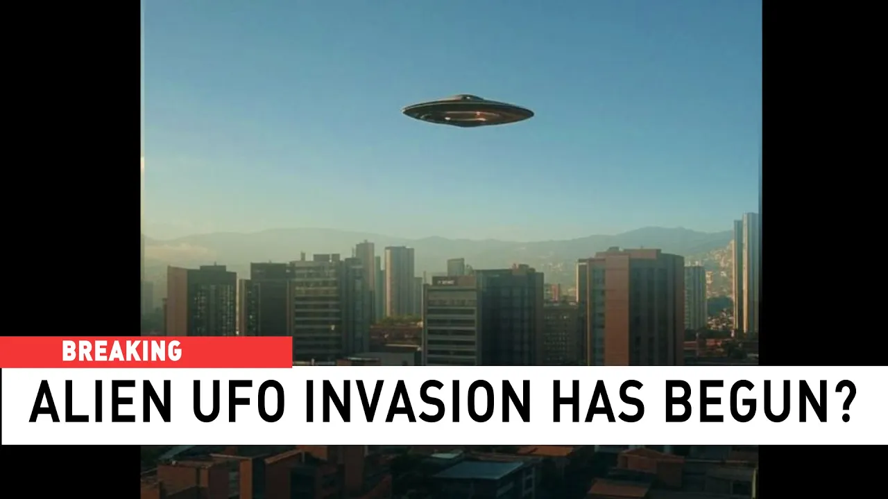 ALIEN INVASION on NEW YEARS! UFOs, Drones, Orbs!