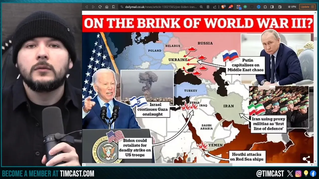 Biden May Ignite WORLD WAR THREE, Plans DIRECT STRIKE On Iran Navy Over Drone Attack On US Troops