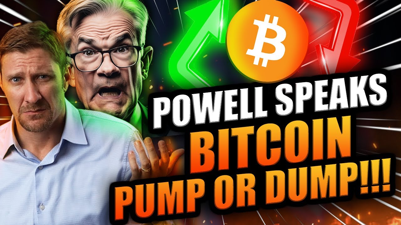 BITCOIN AND LIVE COVERAGE OF JEROME POWELL at Jackson Hole EP 977