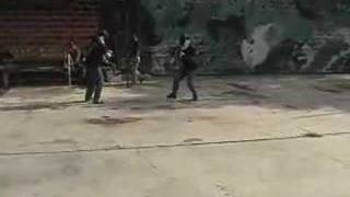 Sgt. Prado VS Ron Kosakowski - Kali stick fighting