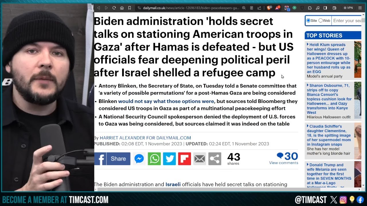 US Deploys Troops INTO GAZA, Plans Deployment With Israel To OCCUPY GAZA, Yemen Rebels ATTACK Israel