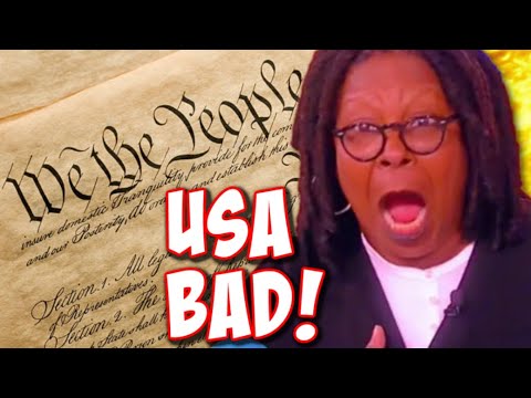 Whoopi Goldberg’s The View LOSE THEIR MIND About The Constitution - Call It Trash!