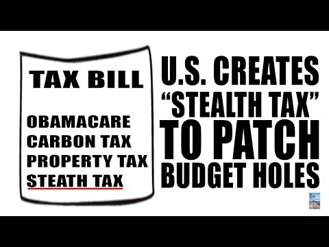 U.S. Government Creates "Stealth Tax" to Patch Budget Holes!