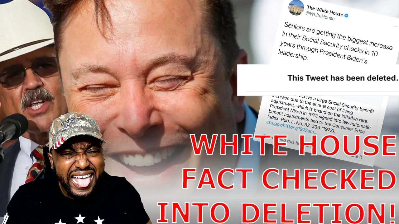 Black Conservative Perspective - White House DELETES Tweet After EPIC Fact Check As Elon Musk Restores BANNED Republican Candidate