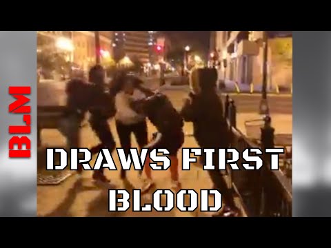 FIRST BLOOD: BLM Stabs Bevelyn Beatty & Another Patriot In An AMBUSH | ELECTION NIGHT, WASHINGTON DC