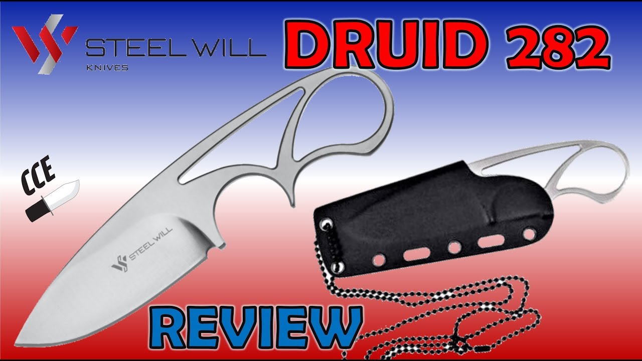 Review of the Steel Will DRUID 282 -  A Neck Knife