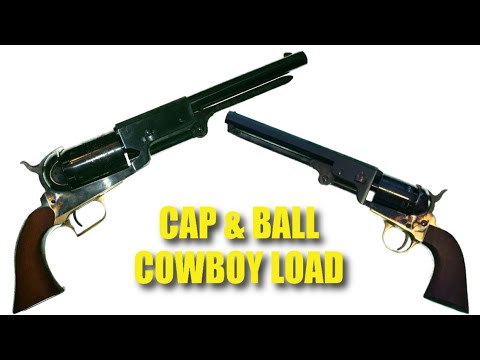 The Cowboy Load, Part 2: Cap & Ball Revolvers