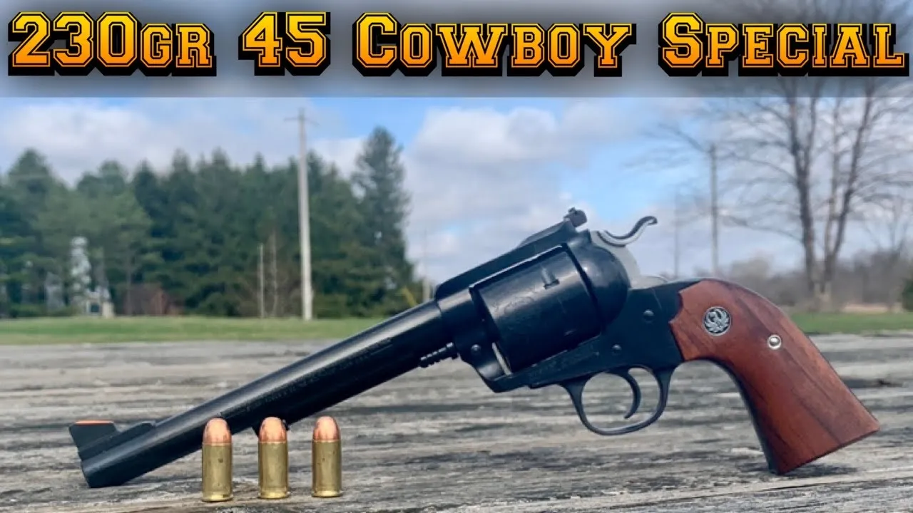 45 Cowboy Special with a 230gr 45 ACP Bullet with Hodgdon HP38