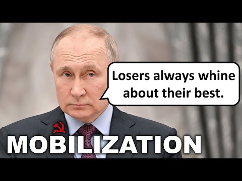 Putin Admits Russia is Losing & Needs Mobilization
