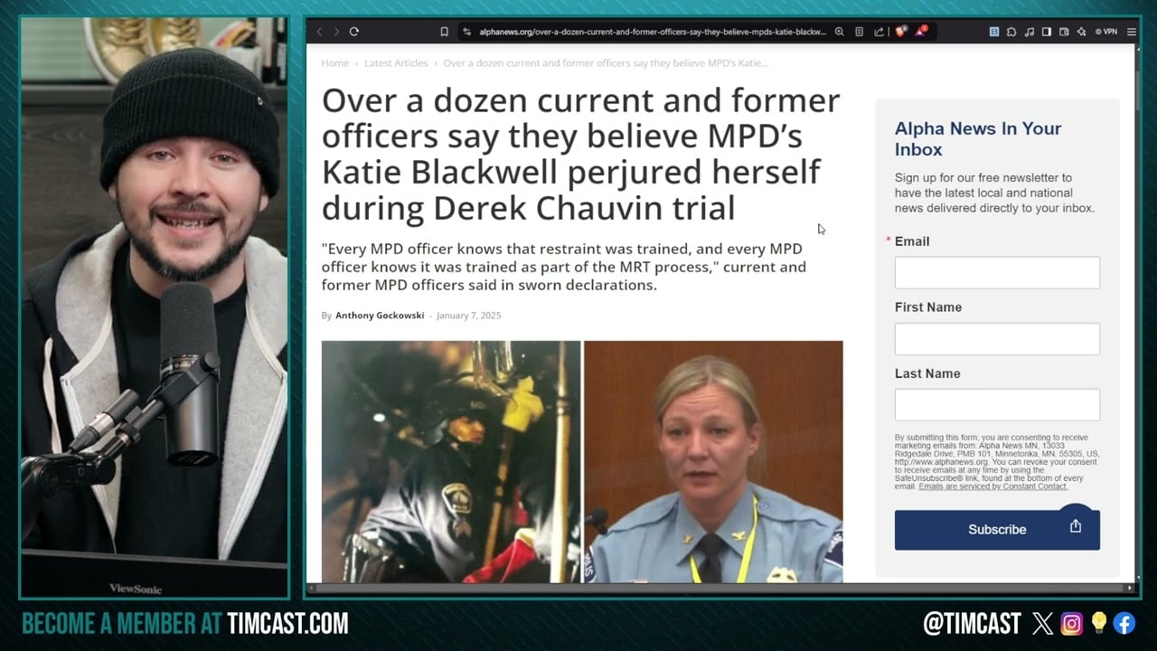 Officer PERJURED HERSELF In Derek Chauvin Trial Claim 14 MPD Cops, Derek Chauvin DID NOTHING WRONG