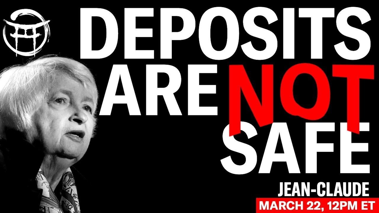 DEPOSITS ARE NOT SAFE!