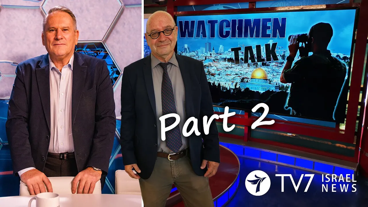 TV7 Israel Watchmen Talk - Col. Richard Kemp CBE (Part II)