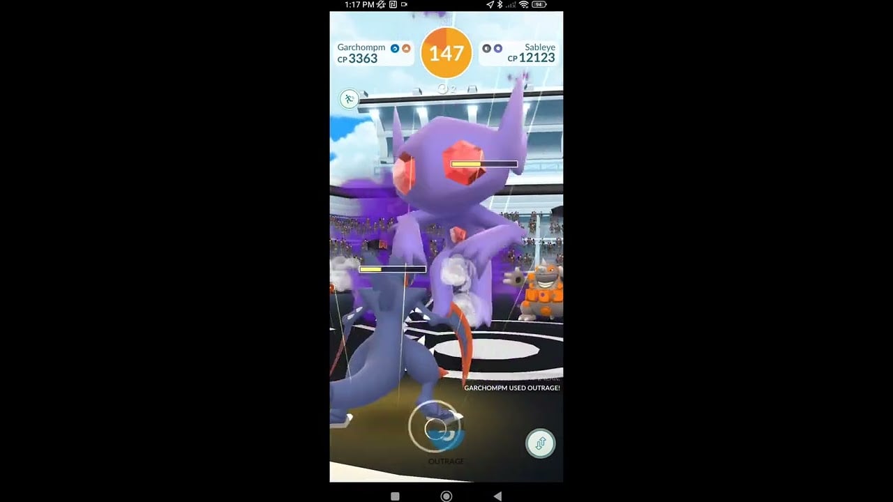 Pokémon GO 208-Shadow Sableye Raid