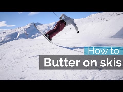 HOW TO BUTTER ON SKIS | NOSE BUTTER