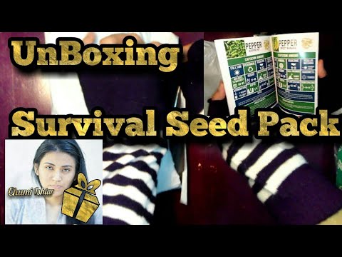 Unboxing | Seed Survival Pack