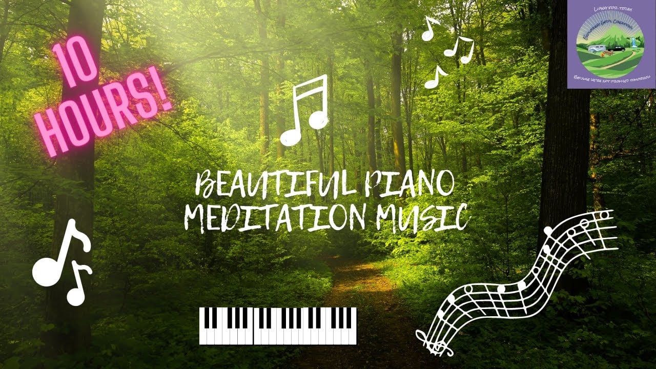 Beautiful Piano Meditation Music, video to help you fall asleep, video to sleep to.