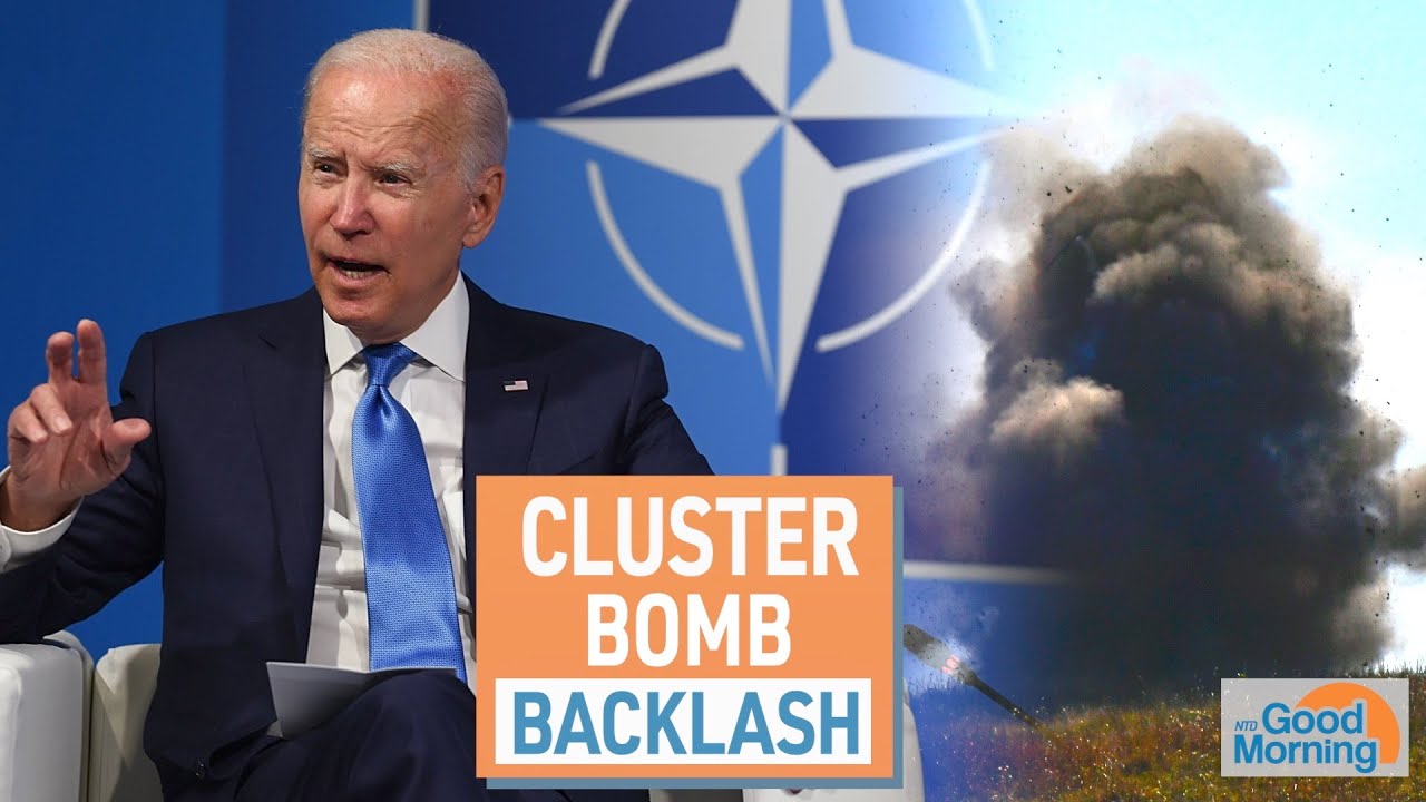 Biden Faces Allies at NATO Summit Over Cluster Bombs to Ukraine; U.S. Kills ISIS Leader in Syria