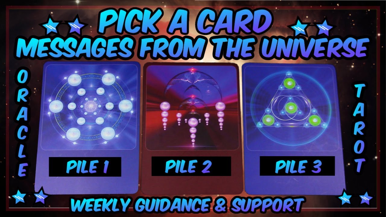 Pick A Card Oracle & Tarot🕛Timeless Messages From The Universe 🌌 Weekly Guidance & Support✨💎☯