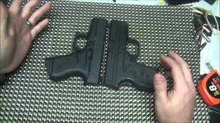 Glock 43 vs Springfield XDs 9mm Part 1