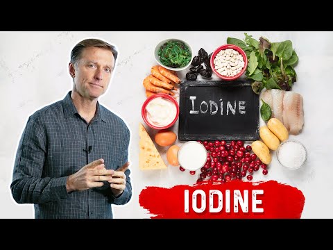 Benefits of Iodine: The Healing Trace Minerals for Cysts, Thyroid, PCOD and more - Dr.Berg