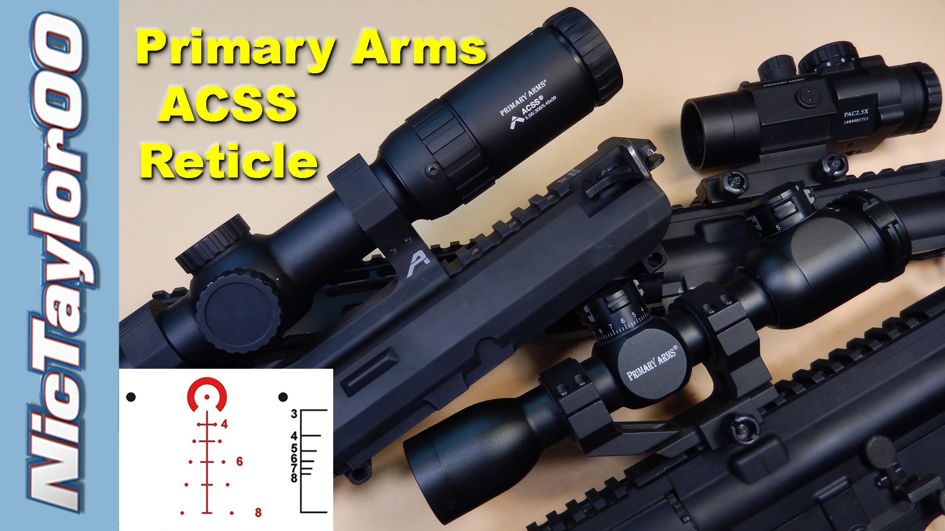 Primary Arms and the ACSS Reticle - Easiest Scopes to Shoot
