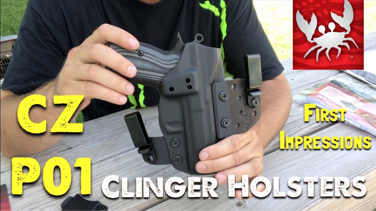 FINALLY.. I Can Carry My CZ P-01 | Clinger Holsters