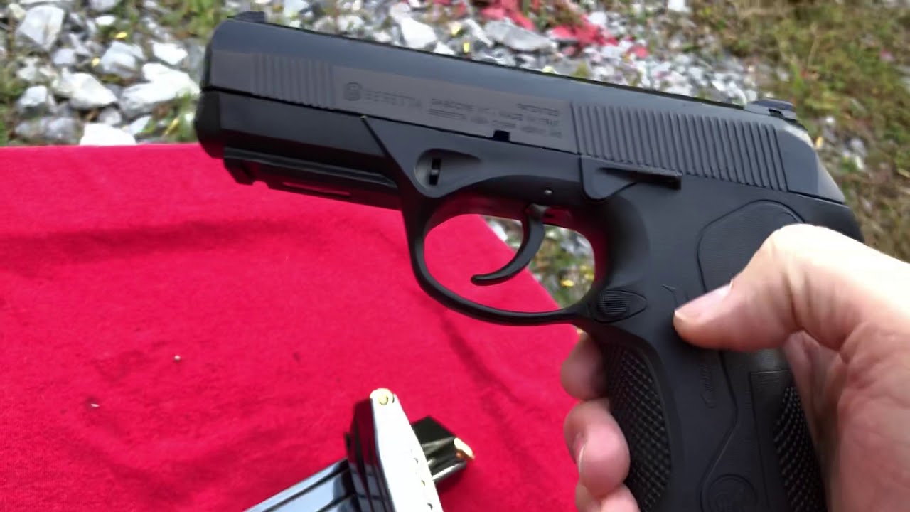 Beretta PX4 Storm Type D in 9mm: no manual safety, double-action only!