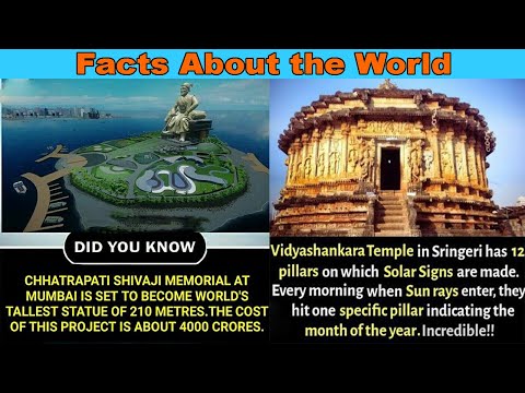 Random Facts About the World you did'tknow || amazingfacts #factsdaily