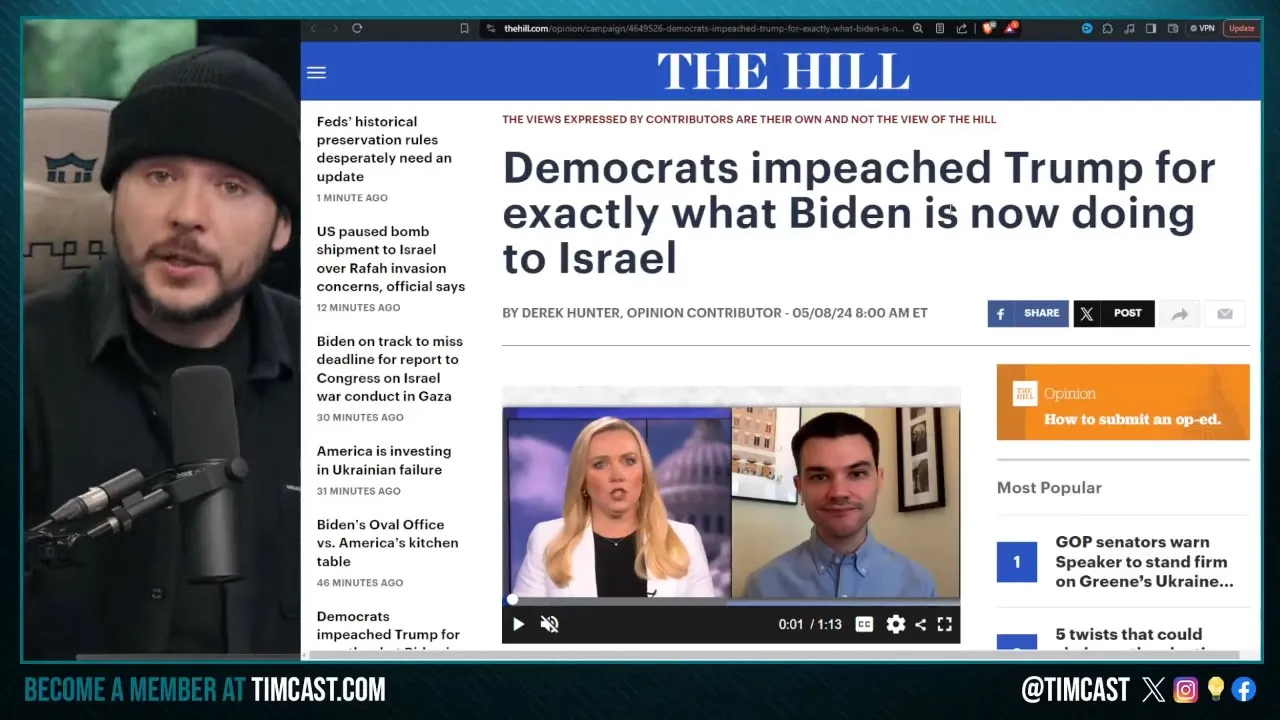 Biden Pulls MORE Military Aid From Israel Over Rafah Attack, They STILL WONT Impeach Him, WW3 LOOMS