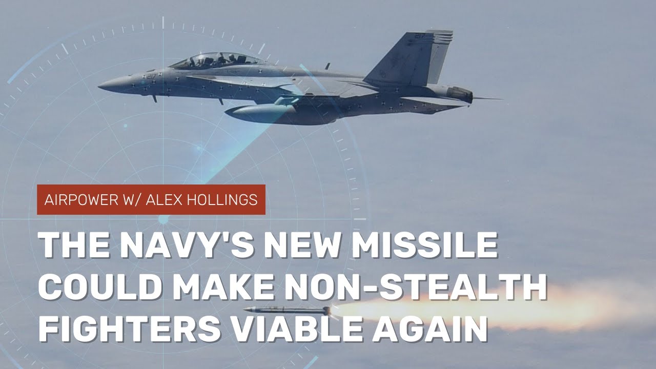 The Navy's new missile could make non-stealth fighters viable again