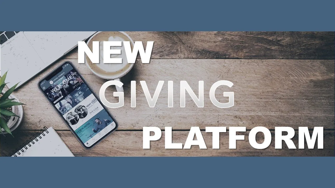 We Our Changing Our Giving Platform: Video Tutorial