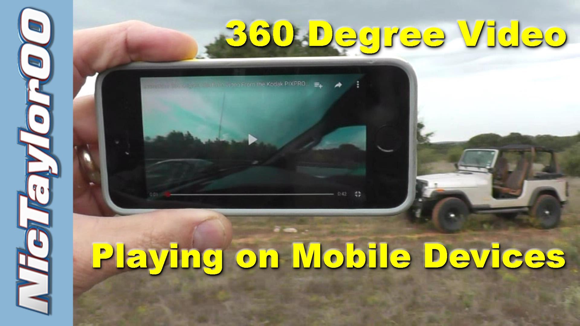 360 Degree Video as Seen on Your Phone, Tablet or Mobile Device