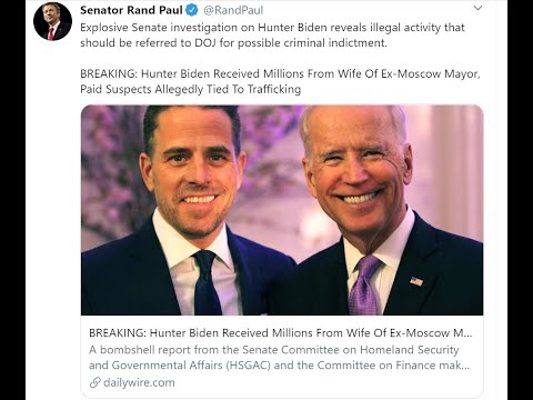 BOMBSHELL/JOE BIDEN NEWS!THE MSM WON'T REPORT 9.24.20