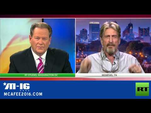 John McAfee Reveals To FBI, On National TV, How To Crack The iPhone Feb 29, 2016
