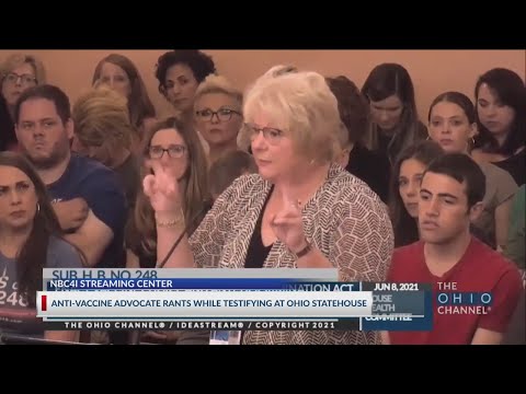 Anti-vaxxer tells Ohio lawmakers COVID-19 vaccine can leave people magnetized, interfaced with 5G to