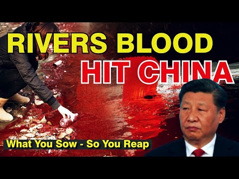 China Panic: River China Turns Blood Red Over Night | China Flood Today | Three Gorges Dam