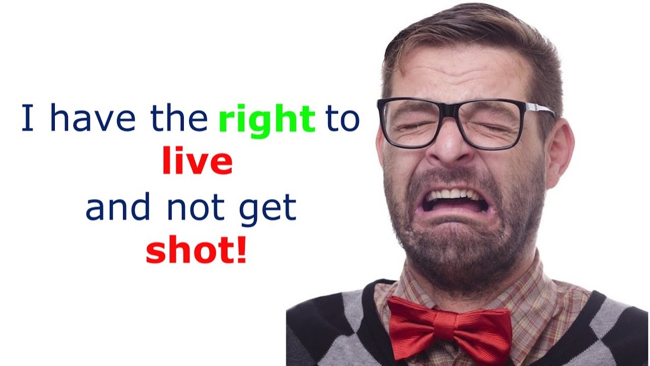 I have the right to live and not get shot!!  #GunControl #GunReform Via @RunNGunsNews