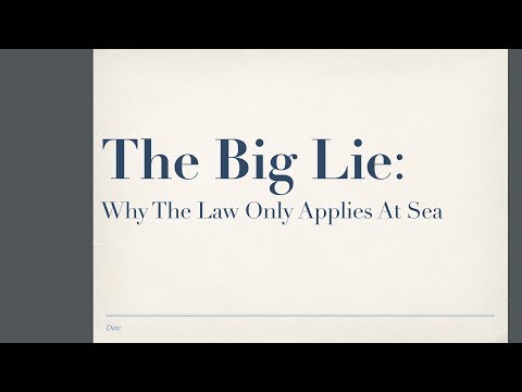 Everything You Know About the Law is Wrong (Lecture)