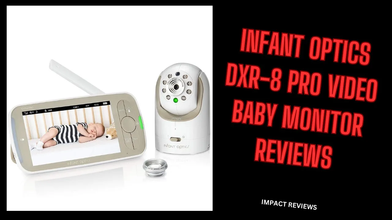 Infant Optics DXR-8 PRO Video Baby Monitor - Crystal Clear 720P HD Resolution and 5" Display