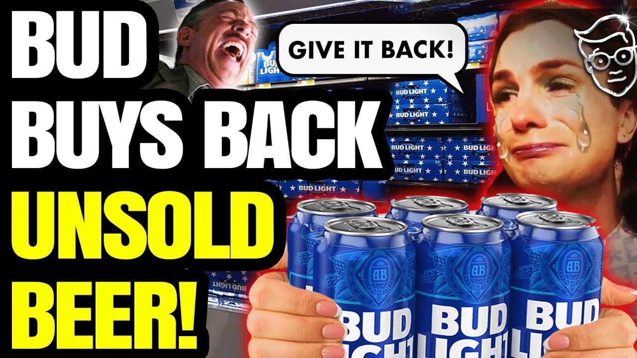 Humiliated Bud Light Forced To BUY BACK UNSOLD Beer Sitting In Stores | Anheuser-Busch Admits Defeat